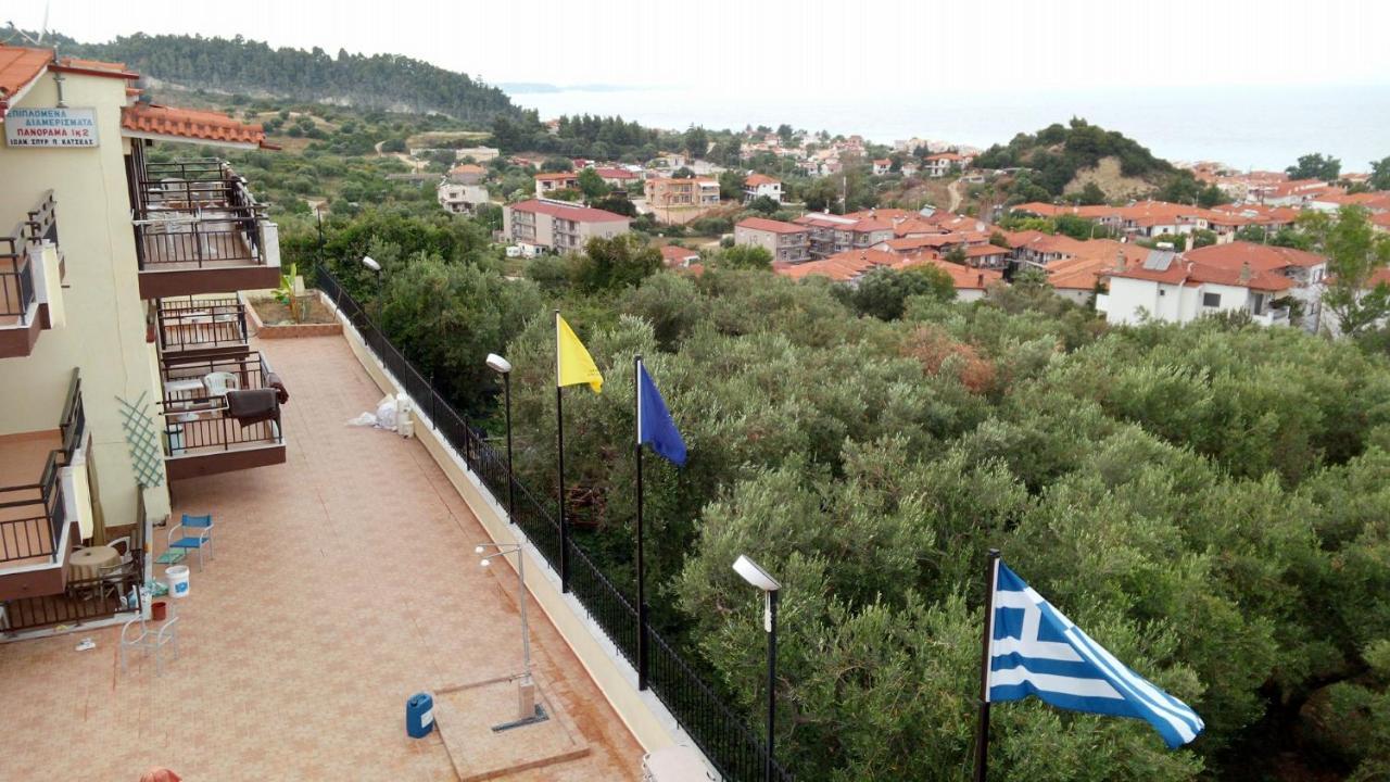 Villa Panorama Hotel Polikhronon Exteriör bild